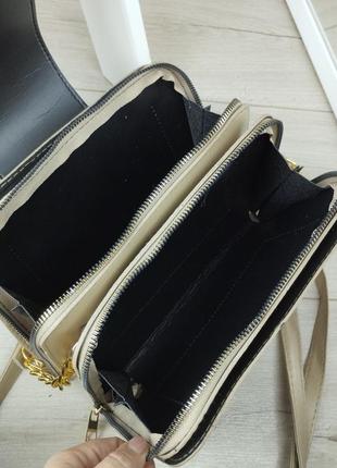 Очень красивая и вместительная сумочка на три отделения ♥️8 фото