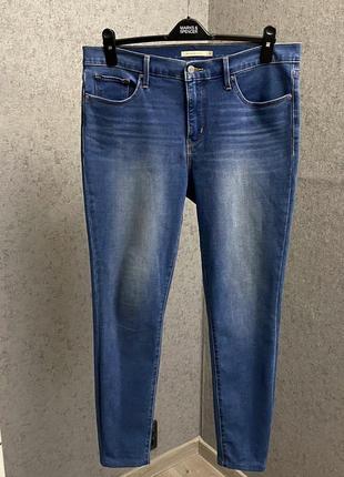Голубые джинсы от бренда levi’s4 фото