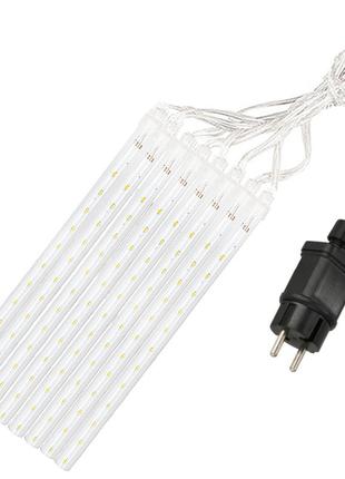 Гирлянда метеоритный дождь springos 3 м 144 led cl1213 cold white3 фото