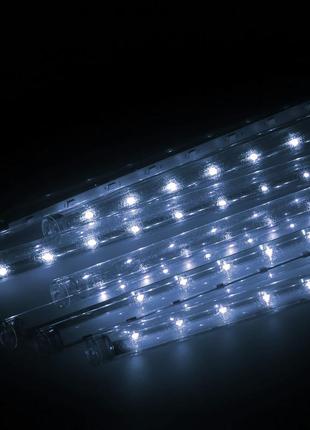 Гирлянда метеоритный дождь springos 3 м 144 led cl1213 cold white10 фото