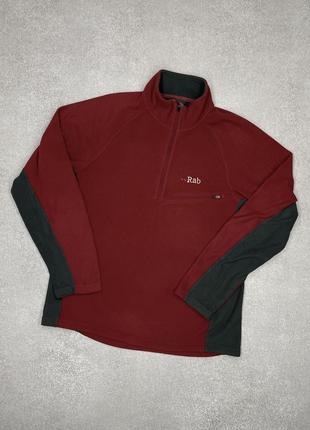 Флисовая кофта rab micro pull-on fleece polartec оригинал