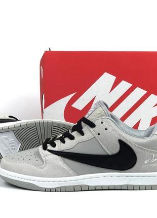Чоловічі демісезонні кросівки nike hotel sb dunk low travis scott playstation 1