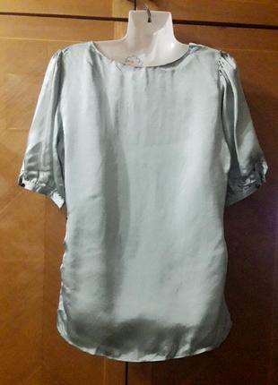 Брендова нова  100% віскоза   стильна блуза  р 14 від  marks &spencer2 фото