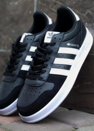 Adidas court black