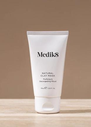 Natural clay mask medik8 очищувальна детокс-маска з глинами