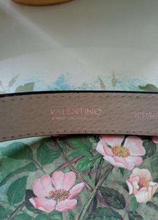 Продам брендовый кожаный пояс от valentino original3 фото