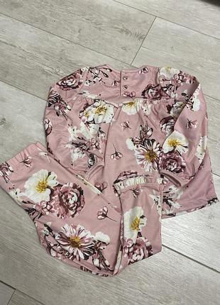 Розовая пижама firetrap для девочки 3/4 года 2