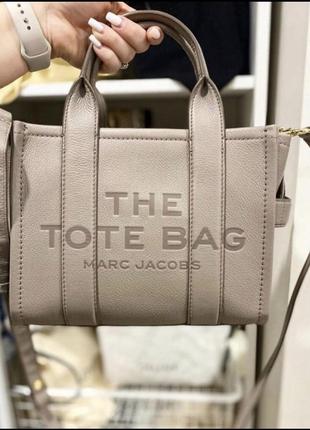 Сумка marc jacobs the leather mini tote bag4 фото