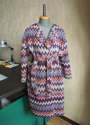 Эксклюзивный кардиган из вязаной ткани missoni, р.s-m-l