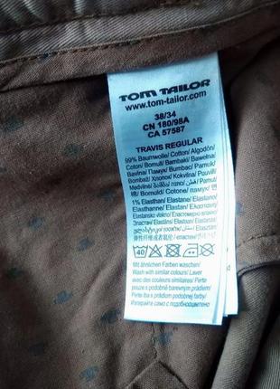 Коттоновые брюки, брюки tom tailor 9