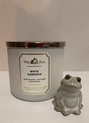 Арома свічка bath & body works white gardenia