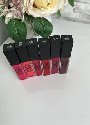 Maybelline блеск помада для губ color sensational vivid matte liquid2 фото