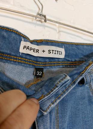 Фирменные стрейчевые джинсовые шорты4 фото