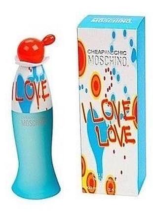 Парфюм женский moschino i love love3 фото