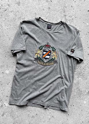 Paul&shark men’s center logo t-shirt футболка