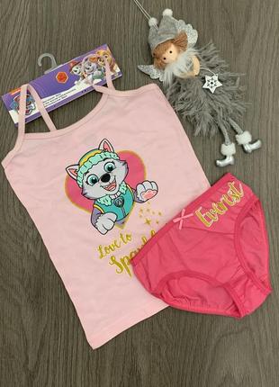 Набір майка і трусики щенячий патруль