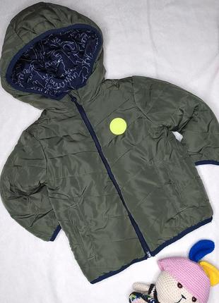 Двостороння куртка на хлопчика 18міс