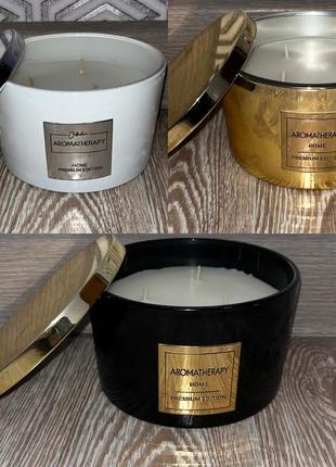Снижка свеча ароматическая парфюмированная aromatherapy home premium edition