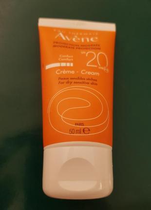 Avene spf20, крем жля чутливої шкіри обличча