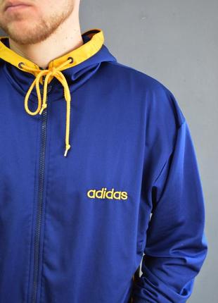 Крутое винтажное худи adidas vintage full zip hodie4 фото