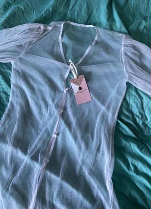 Фатинова блуза/пляжний халат2 фото
