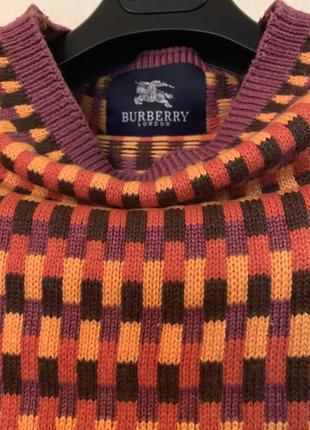 Бредовый свитер burberry ( оригинал)3 фото