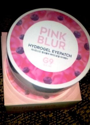 G9skin pink blur hydrogel eye patch 120 шт гидрогелевые патчи4 фото