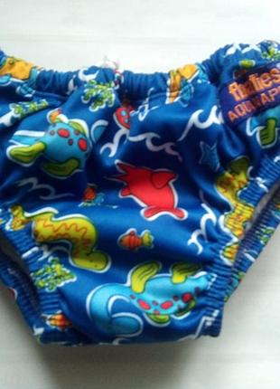 Трусики плавки-підгузник для басейну floaties aquanappies 3-6 міс 4-8 кг