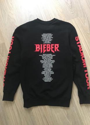 Свитшот кофта justin bieber h&m3 фото