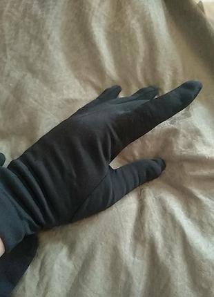 Перчатки нейлон на подкладке