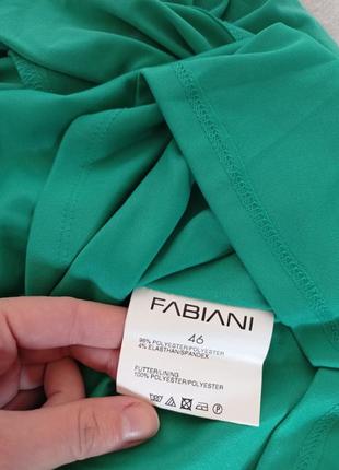 Стильное зеленое нарядное платье бренда fabiani5 фото