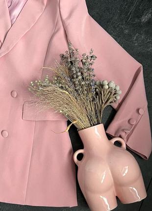 Продам стильный пудрово- розовый пиджак фасона бойфренд, содержит подплечники красивый пудрово розовый цвет missguided5 фото