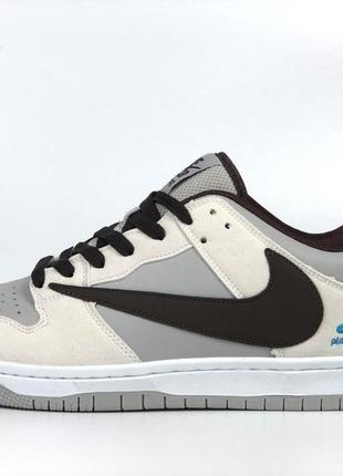 Кросівки чоловічі nike sb dunk low  playstation / мужские кожаные кроссовки для города и занятия спортом / кроссовки спортивные для активного отдыха7 фото