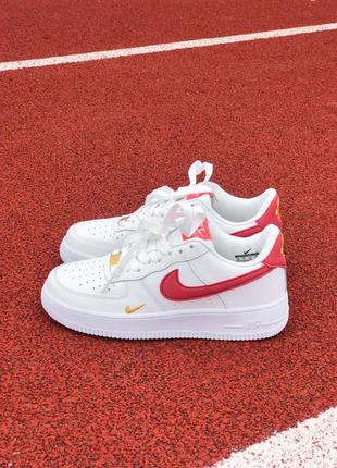 Nike air force 1 burgundy and white hotsell