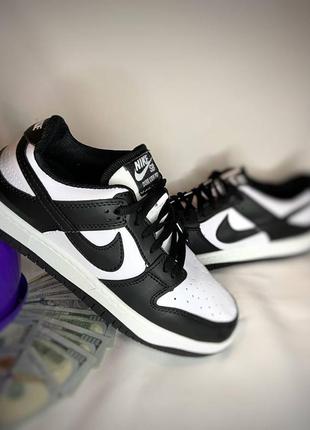 Nike sb dunk black&amp;white1 фото