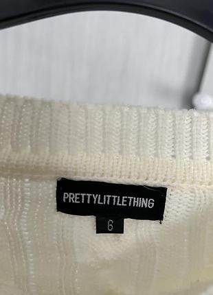 Укорочений светр в'язаний трендовий3 фото