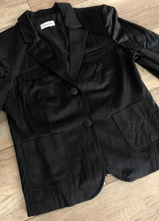 Піджак жакет чорний класичний3 фото