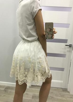 Мереживна спідниця reserved