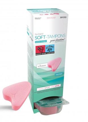 Жіночі тампони soft tampons joy devision mini normal