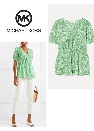Гарна блуза з рюшами від преміального бренду michael kors2 фото
