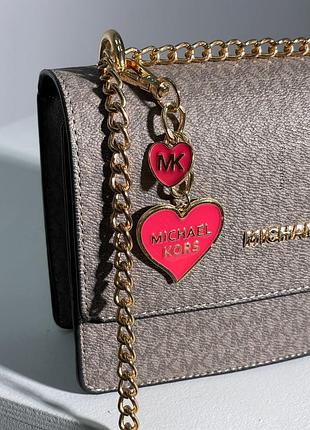 Сумка в стиле 👜 michael kors mini bag grey 4