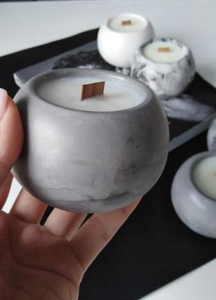 Свічка - теплий крем( масажна свічка) від blooming home2 фото