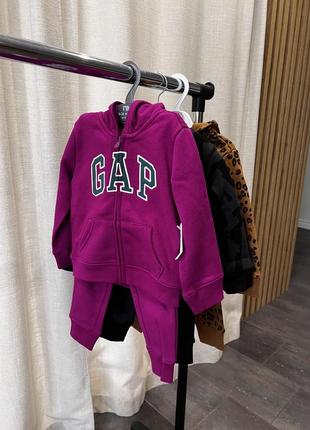 Костюм gap для дівчинки, комплект (штани, кофта, худі)6 фото