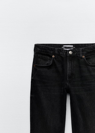 Укороченные джинсы клеш4 фото