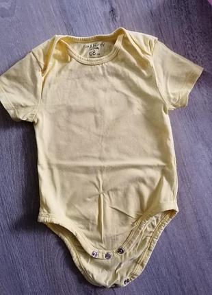 Дитячі бодики з коротким рукавом