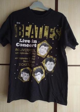 The beatles мерч футболка