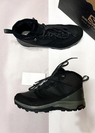 Зимові ботінки salomon outsnap gore tex waterproof оригінальні чоловічі в розмірах