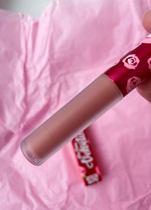 Рідка матова помада lime crime velvetines bleached