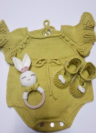 Бавовняний комплект для дівчинки