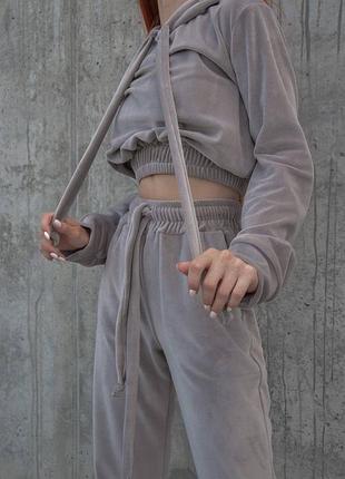 Велюровий спортивный костюм9 фото